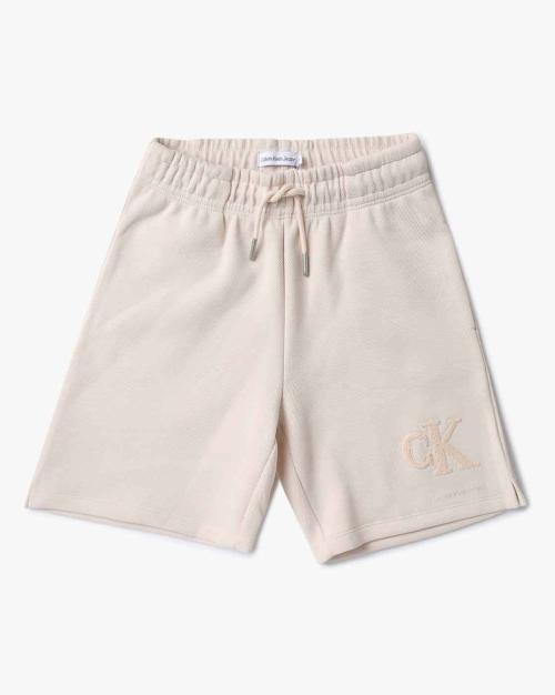 Placement Logo Embroidered Shorts