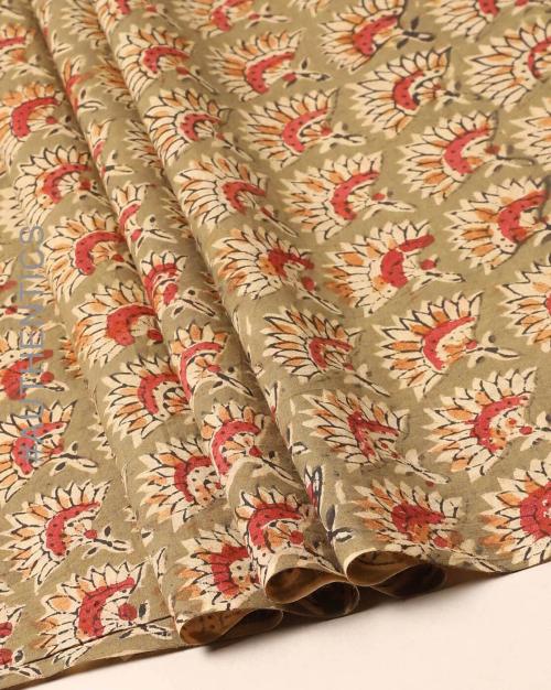 Handblock Print Kalamkari Cotton Blouse Fabric
