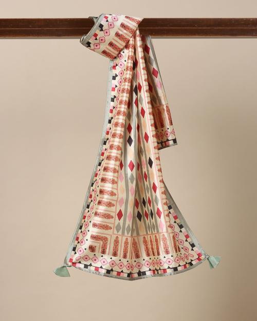 Digital print Bamboo Silk Stole