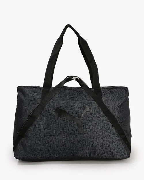 Logo Print Shoulder Bag