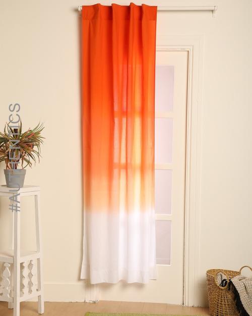 Buy Hand Dyed Ombre Cotton Window Curtain Online at Best Prices in