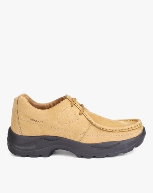 Woodland Men Camel Shoes