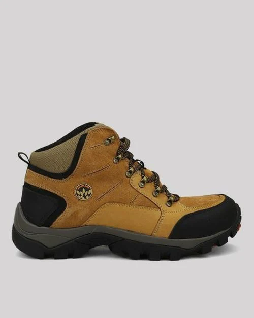 Woodland Men Tan New Boots