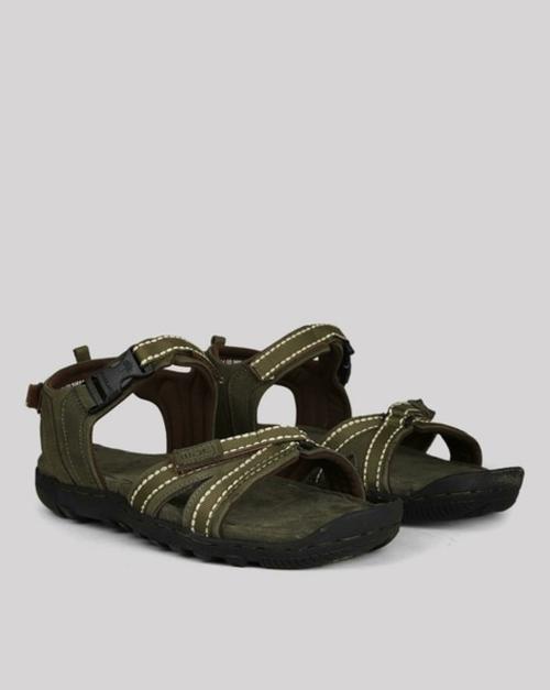 mens green sandals