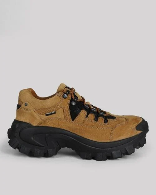 Woodland Men Camel Shoes