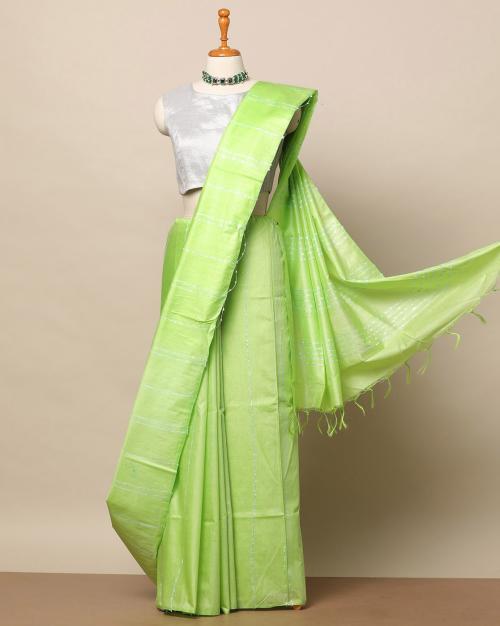 Bhagalpur Silk Viscose Dobby Saree