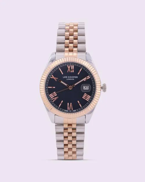 Men LC07449.590 Analogue Watch With Contrast Dial