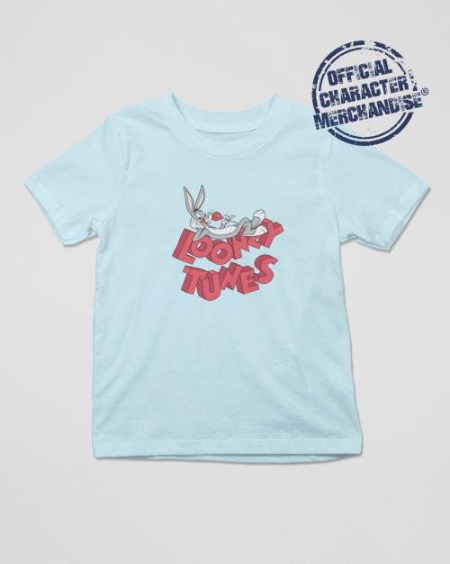 Bugs Bunny Print Round-Neck T-Shirt