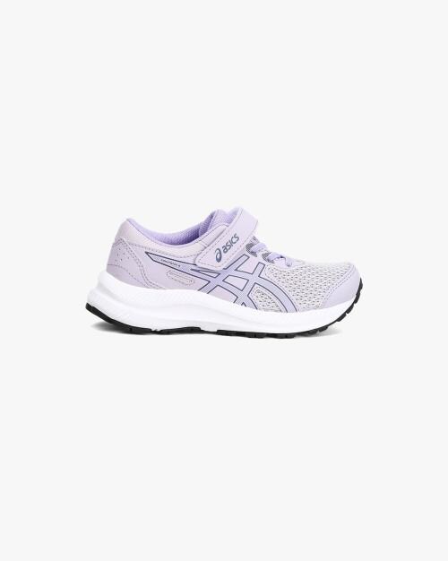Kids CONTEND 8 PS Lace-Up Synthetic Leather Running Shoes