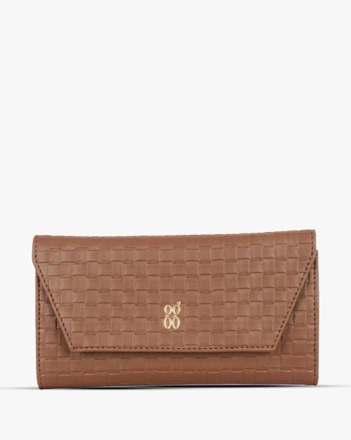 Textured Tri-Fold Wallet