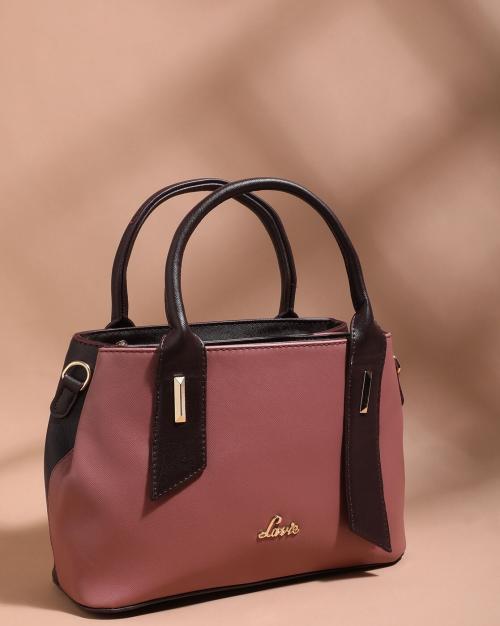 Satchel Bag with Detachable Strap