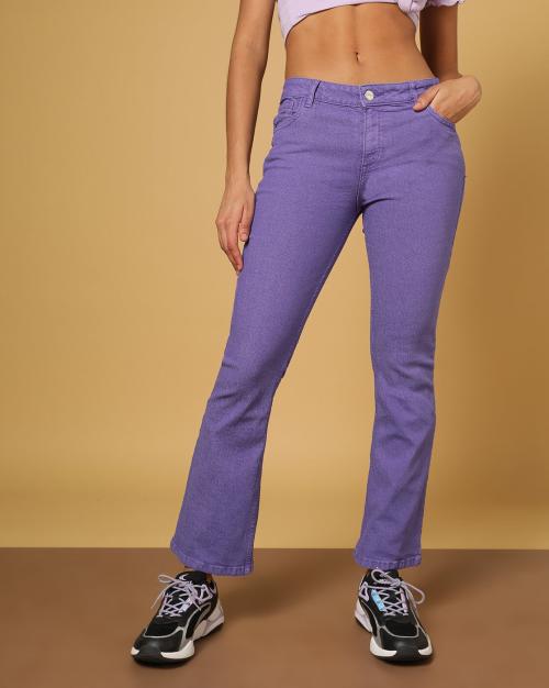High-Rise Bootcut Jeans
