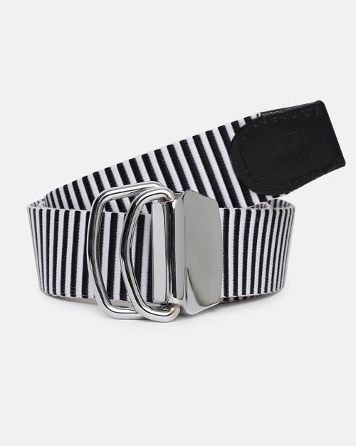 Striped Webbed Belt