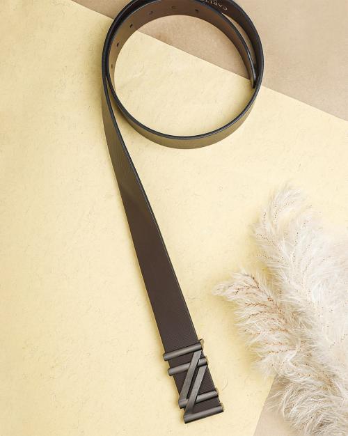 Belt with Slider Buckle