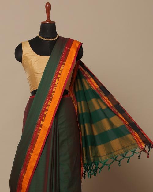 Dharwad Mercerised Cotton Saree