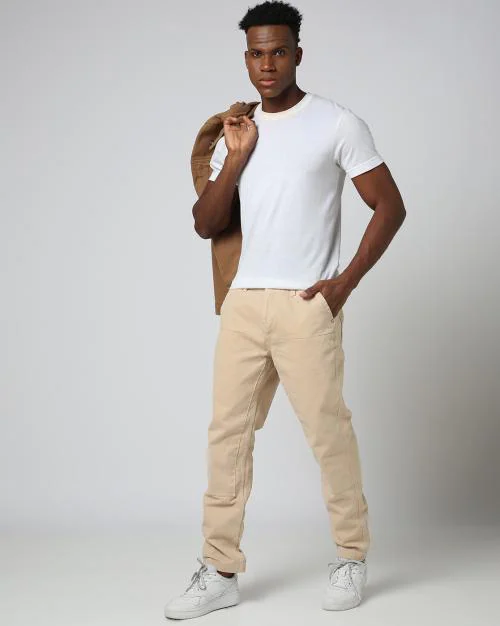 Men Regular Fit Trousers