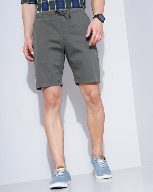Elasticated Drawstring Waist Shorts
