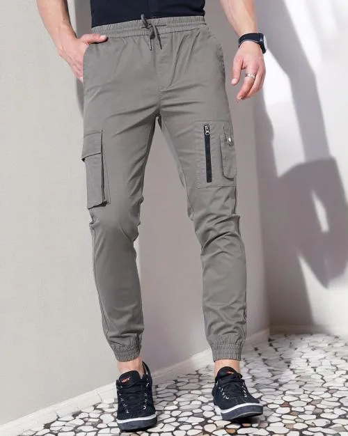 Cargo Jogger Pants with Drawstring Waist