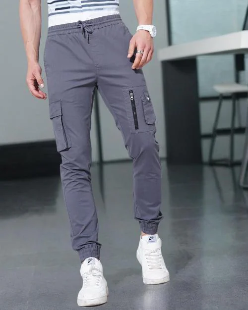 Cargo Jogger Pants with Drawstring Waist