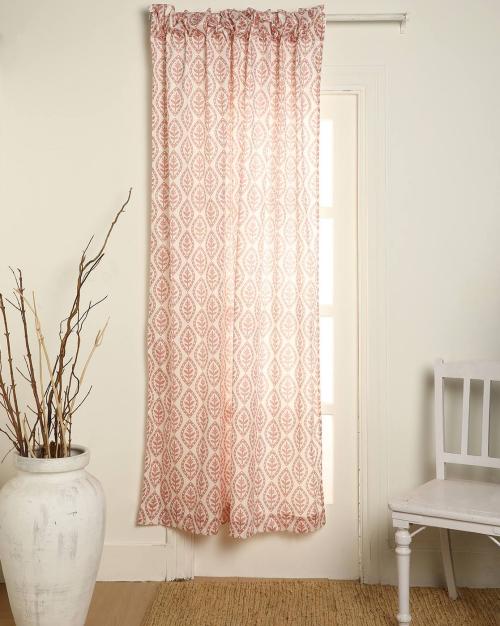 Printed Super Soft Velvet Door Curtain