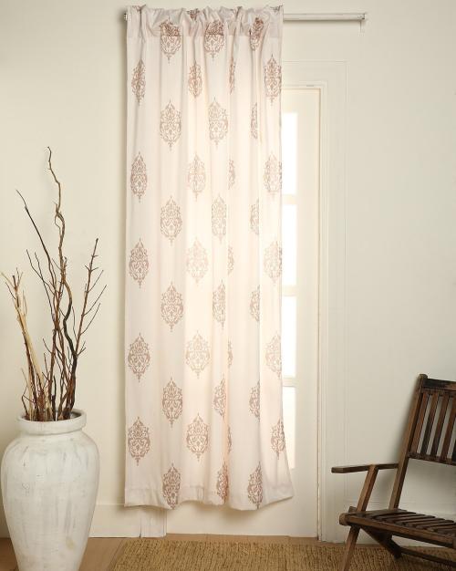 Printed Super Soft Velvet Door Curtain