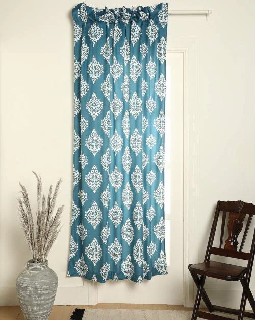 Printed Super Soft Velvet Door Curtain