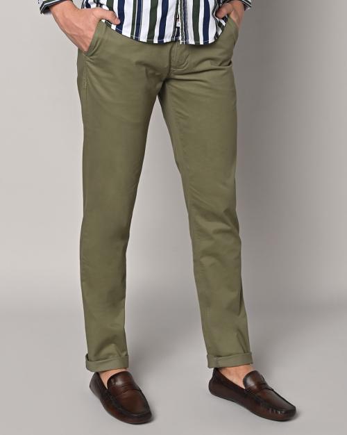 Buy Slim Fit FlatFront Chinos Online at Best Prices in India JioMart.