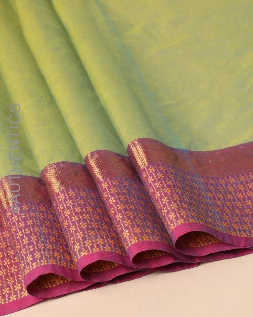 Kanjeevaram Fine Cotton Dress Material