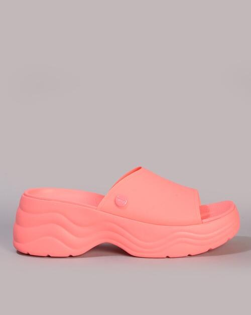 Women Skyline Open-Toe Slip-On Slides