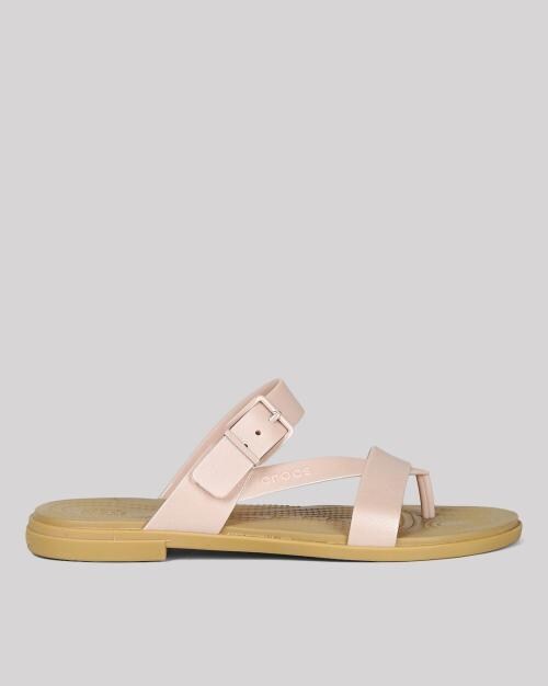 Women Tulum Shimmer Toe-Post Slip-On Sandals