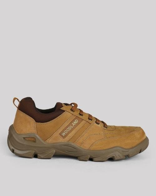Woodland Men Camel Shoes