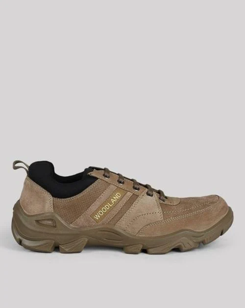 Buy Woodland Men Dubai Khaki Shoes Online at Best Prices in India