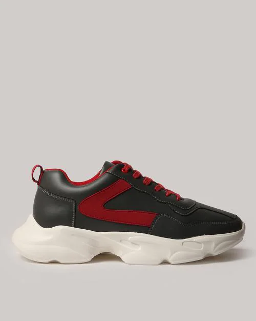 Men Lace-Up Sneakers