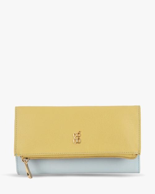 Fold-Over Tri-Fold Long Wallet