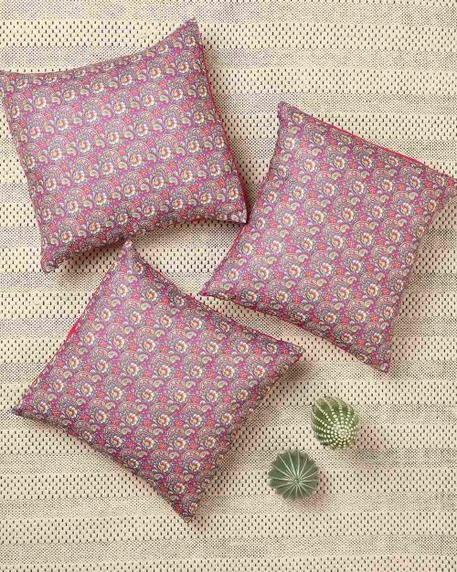 Buy Set of 3 Digital Print Cushion Covers Online at Best Prices in