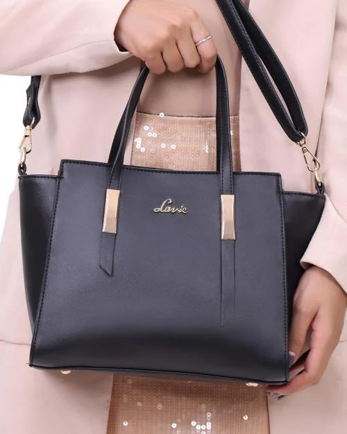 Women Satchel Bag with Detachable Strap