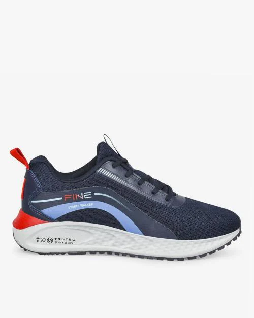 Men Low-Top Lace-Up Running Shoes- AJ-22G-193