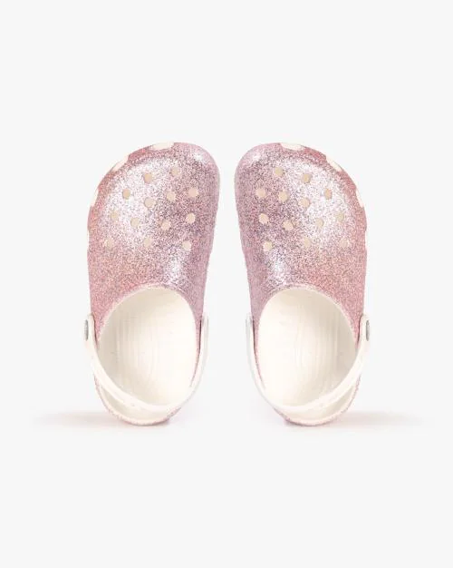 Boys Class Glitter Clogs