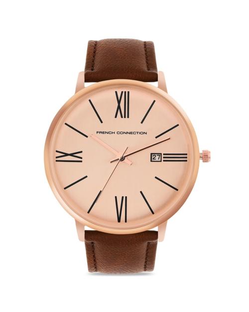 Men Brown Dial Analogue Watch - FCN00048A