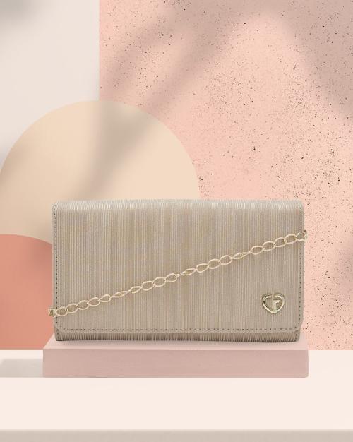 Women Envelope Clutch with Chain Strap