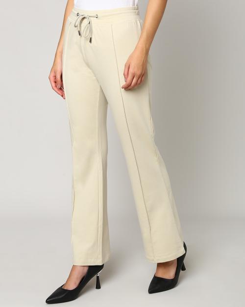 Bootcut Jeggings with Drawstring Waist