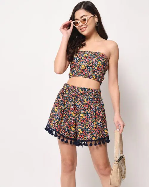 Floral Print 2-Piece Set