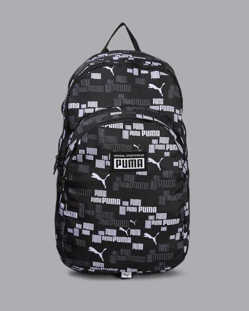 Men Logo Print Backpack