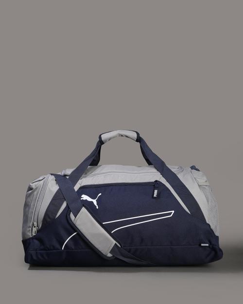 Logo Print Duffle Bag