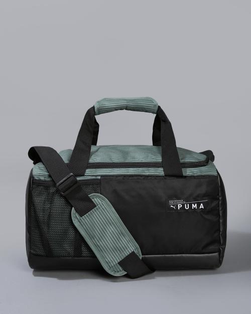 Logo Print Duffle Bag