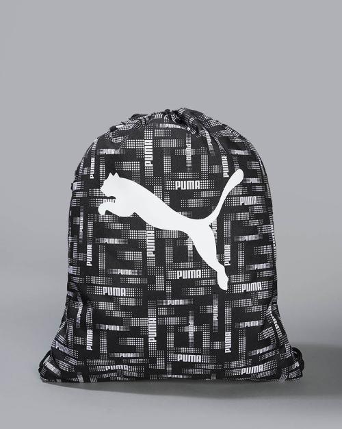 Men Logo Print Drawstring Bag