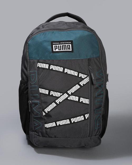 Men Brand Print Everyday Backpack