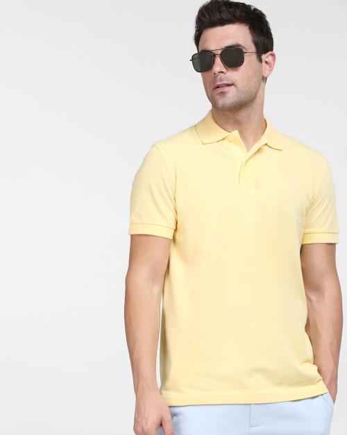 Men Regular Fit Polo T-Shirt