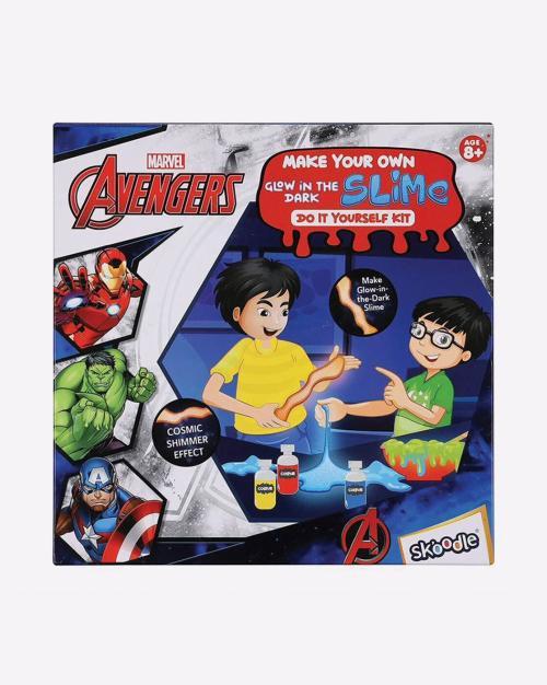 Marvel Avengers Glow in the Dark Cosmic Shimmer Plastic Kit