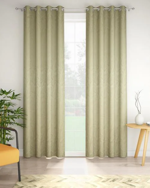 Set of 2 Printed Door Curtains